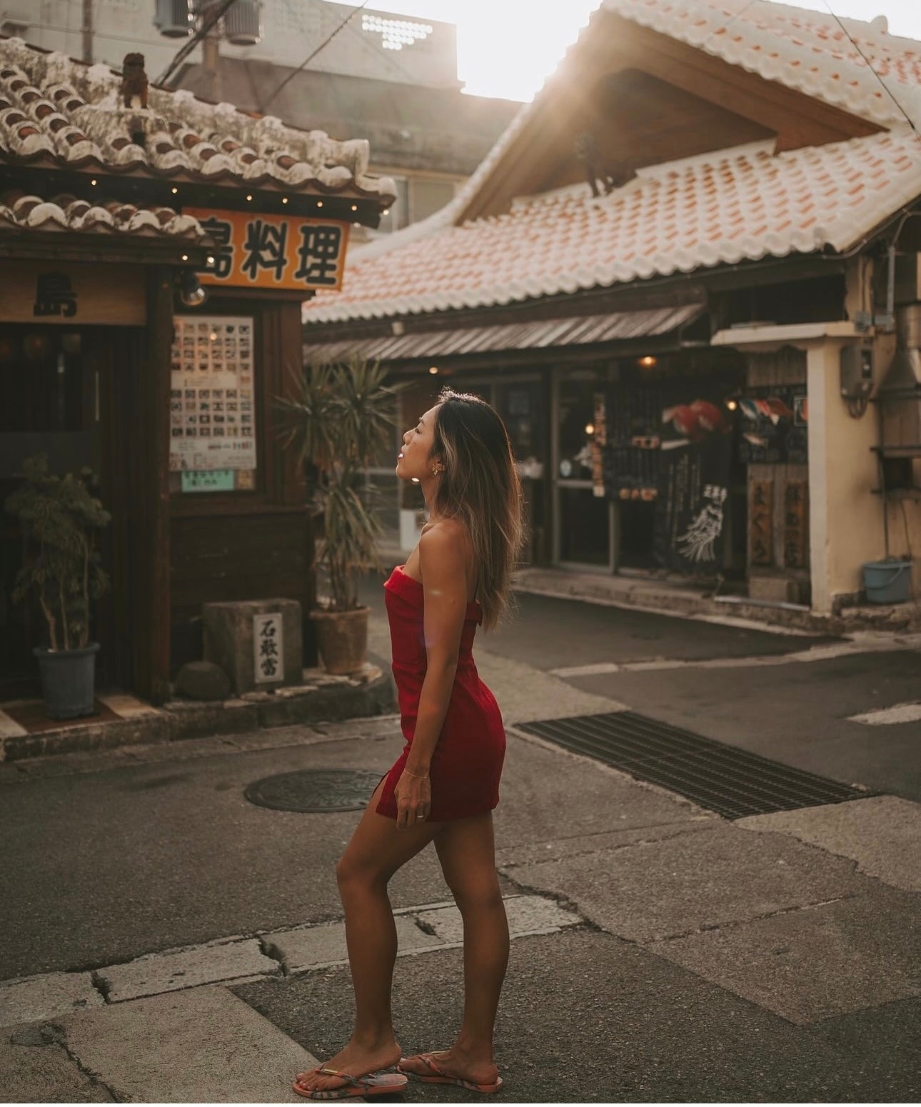 Amelia Red Mini Dress