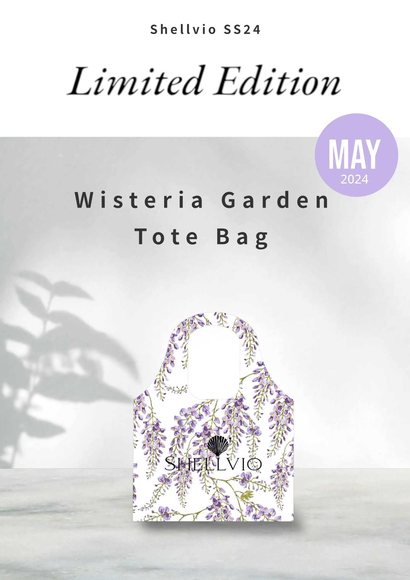 Wisteria Garden Tote Bag