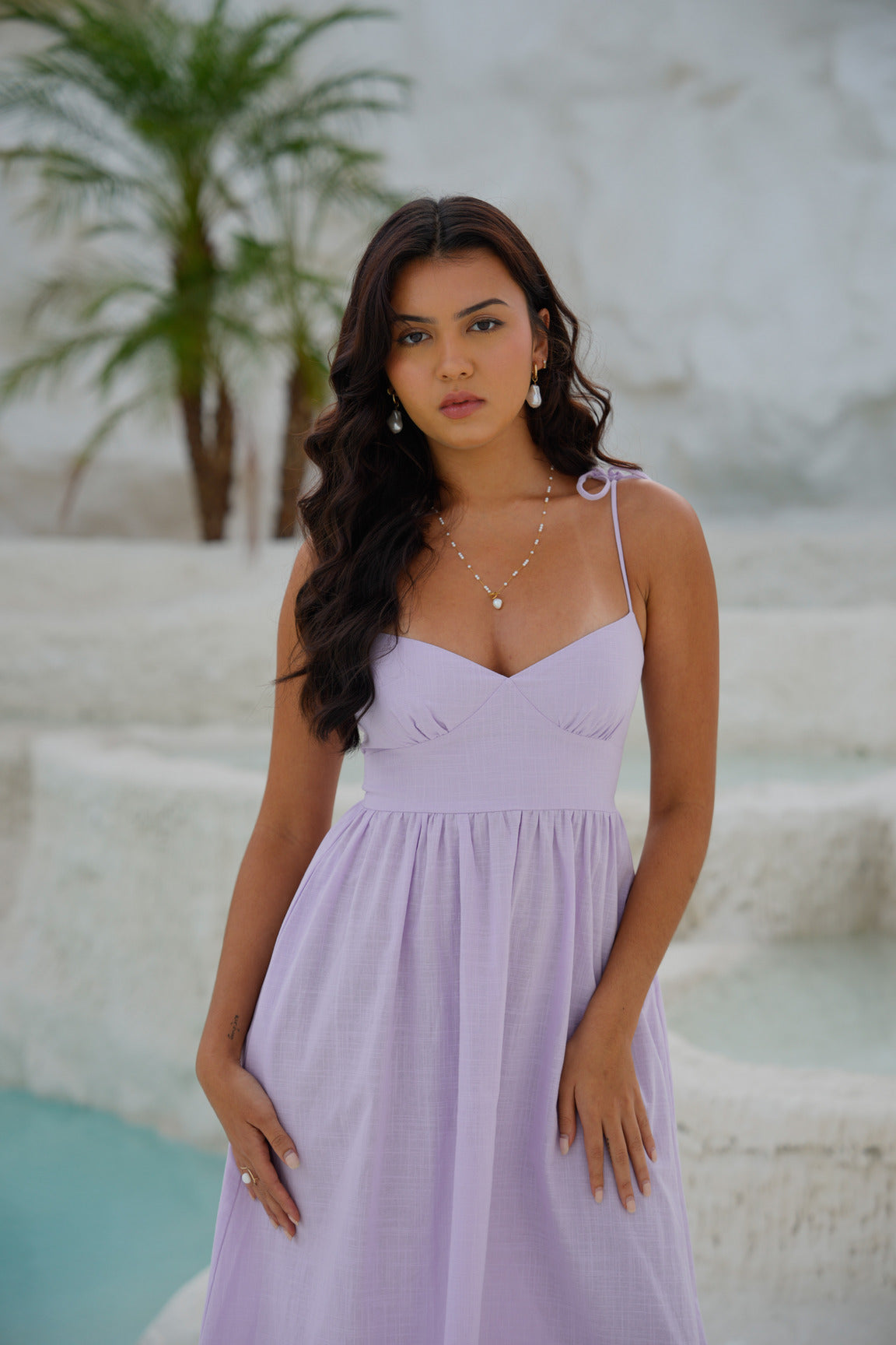 Day Dreaming Lilac Maxi Dress