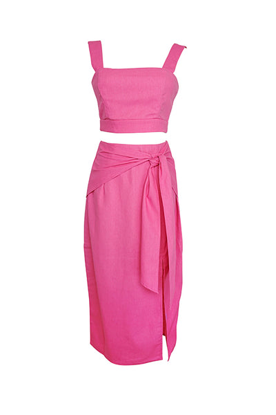 Oh My Girl Pink Skirt Set